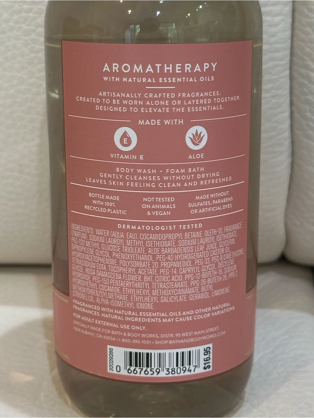 Bath and Body Works Heirloom Rose Body Wash and Lotion Bundle Full Size